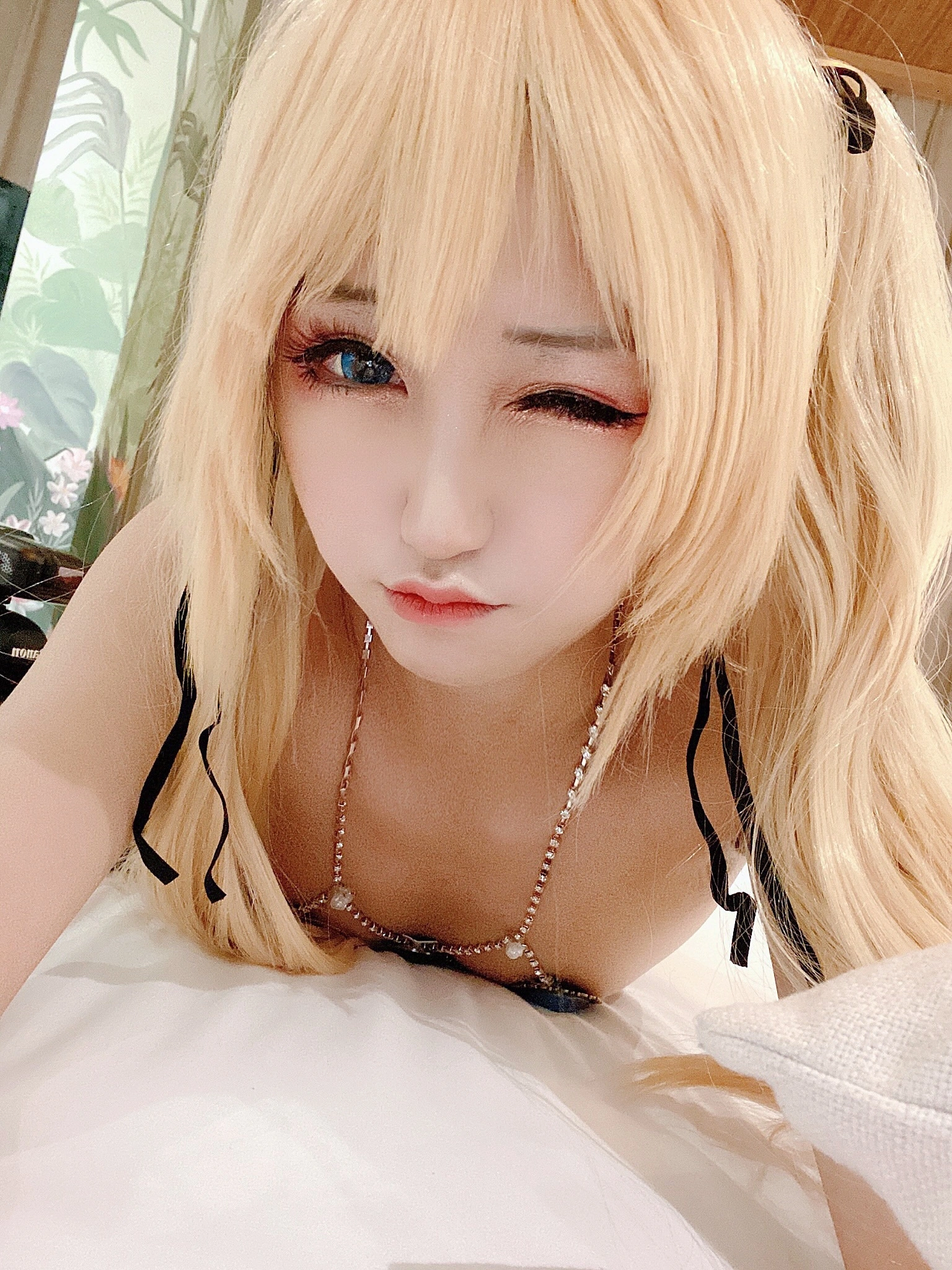 Kuuko W - NO.05 Marie Rose Fortune Bikini Selfie Set 1